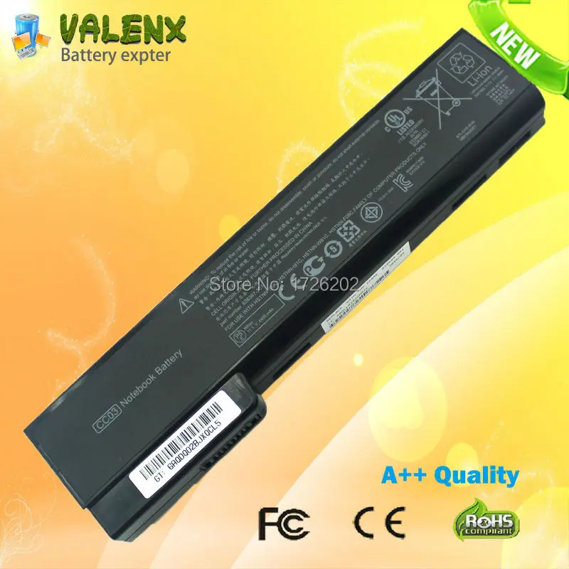 Аккумулятор CC03 CC06 для Hp ProBook 6360b 6460b 6475b 6560b 656565b 6570b 8460p 8460w 8560p HSTNN-CB2F/DB2H/F08C/F11C/I90C |