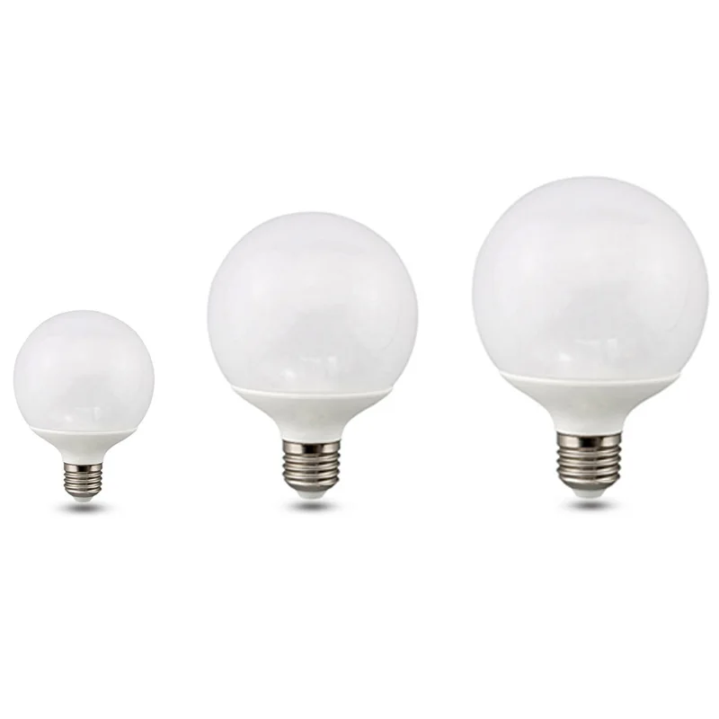 Светодиодный лампа E27 AC 220 110 V 85-265 V G80 G95 G125 ампулы Светодиодная лампа лампы Bombilla лампы холодного/теплый белый для люстры