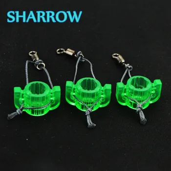 

6/12pcs Archery Plastic Arrows Bowfishing Slider ID9mm Safety Slide Bow Fishing Arrow Tools For Bow Camping Shooting Accessories