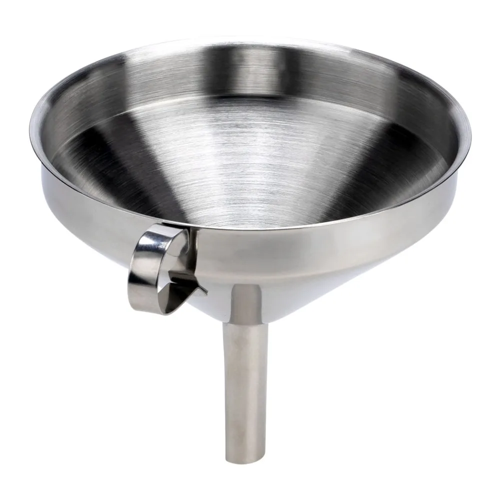 Large Size 2017 High Quality Stainless Steel Funnel Wide Mouth Wine And