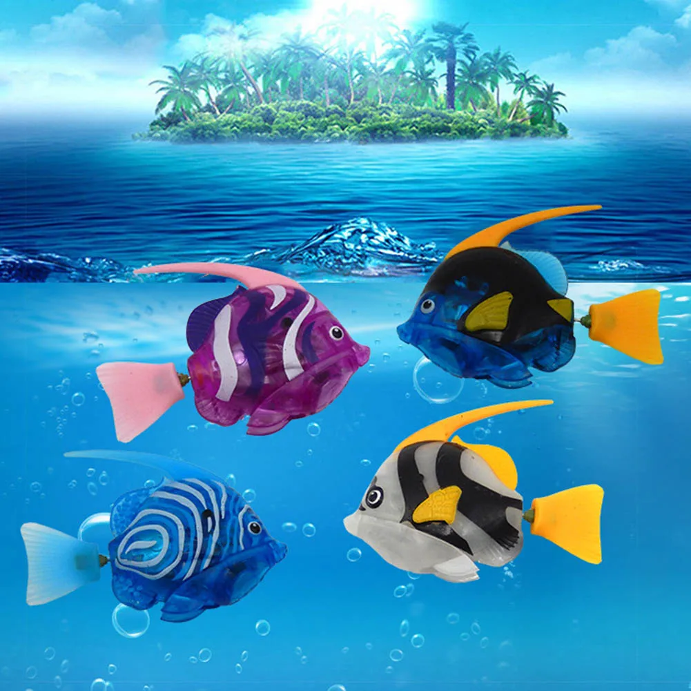 

Cartoon Funny fish Educational Battery Powered Electrical Fish Toy Water Swimmer Fish Toys For Children Gift