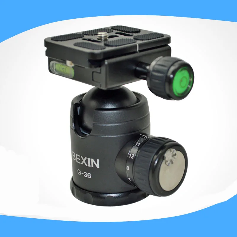 Aluminum Universal Tripod Ball head 36mm large sphere Panoramic Ball