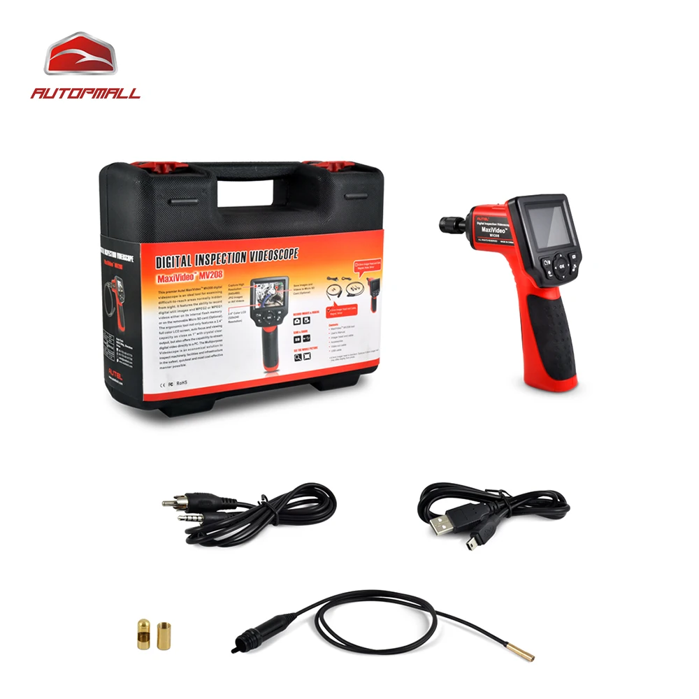Prix pour Numérique Videoscope Autel Maxivideo MV208 5.5 MM Caméra D'inspection MV 208 Polyvalent Videoscope Soutien 5x Zoom Numérique Prix pour Numérique Videoscope Autel Maxivideo MV208 5.5 MM Caméra D'inspection MV 208 Polyvalent Videoscope Soutien 5x Zoom Numérique