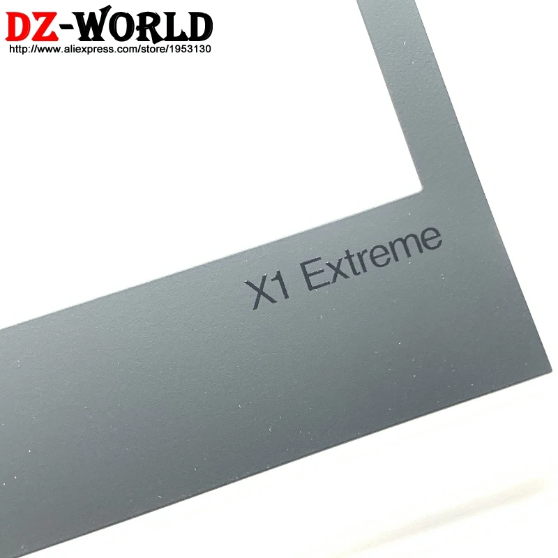 

New original LCD Bezel sheet Sticker B cover Mylar for Lenovo Thinkpad X1 Extreme Gen 2 20QV 20QW laptop 02XR057 460.0GU0P.0001