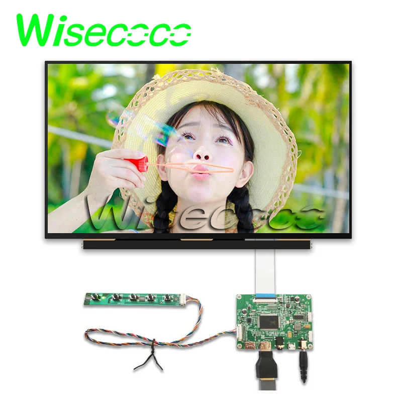 

New For 13.3 inch LQ133T1JW02 2K 2560X1440 IPS LCD Screen Panel 2 HDMI +MIC USB controller board