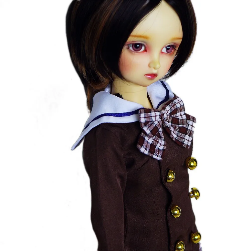[Wamami] 288# коричневая школьная форма/костюм для 1/4 MSD 1/3 SD DZ BJD Dollfie