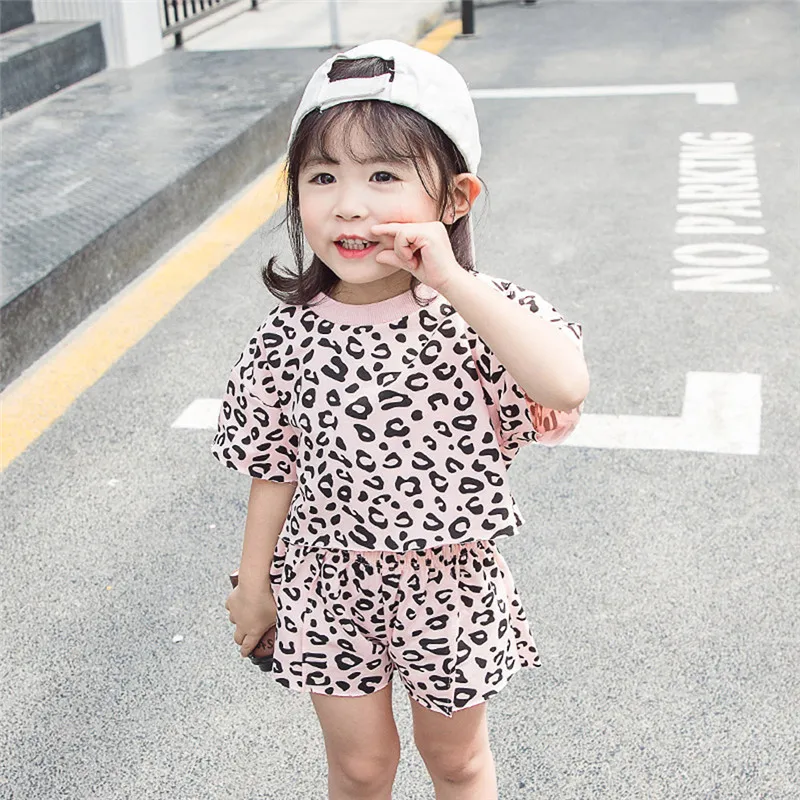 

PUDCOCO 2pcs Baby Girls Cotton Glothes Summer Tee +Short Pants Kids Girls Casual Outfits