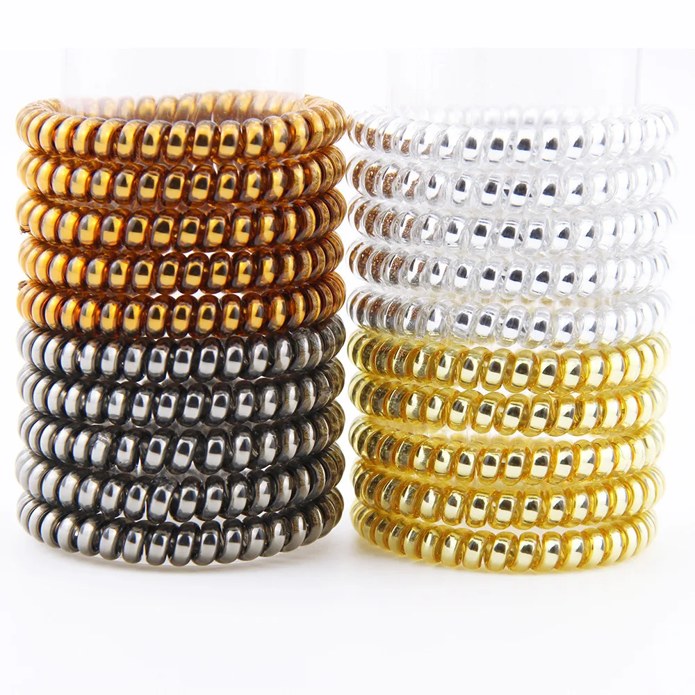 

Women's Hair Accessories scrunchies Telephone Wire Line head band hair Rubber Bands Elastic Hairbands Rope hair ties for girls