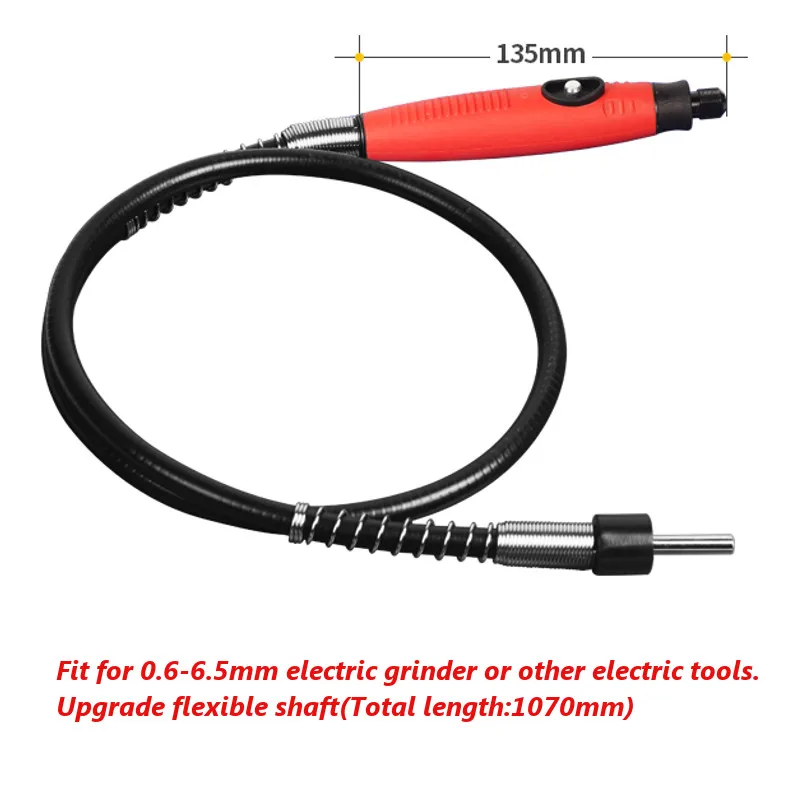 Инструмент Dremel, инструмент для роторной шлифовальной машины, Красный гибкий вал для электрической шлифовальной машины, аксессуары для роторного инструмента, инструменты для гибкого вала