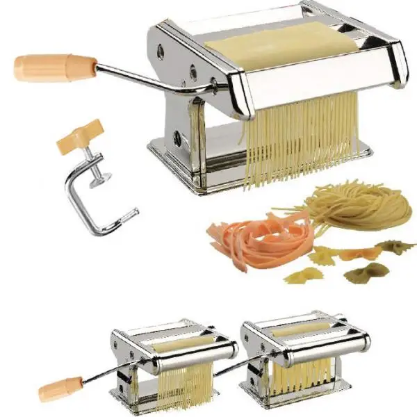 Stainless Steel Pasta Lasagne Spaghetti Cutter Machine Manual Pasta Noodles Maker