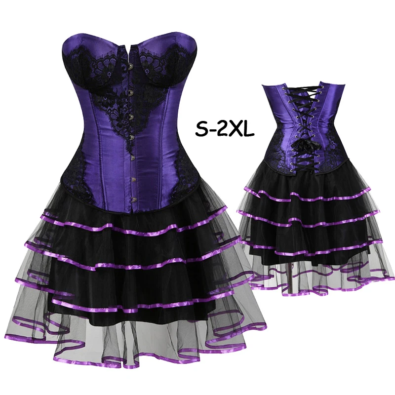 underwire corset skirt