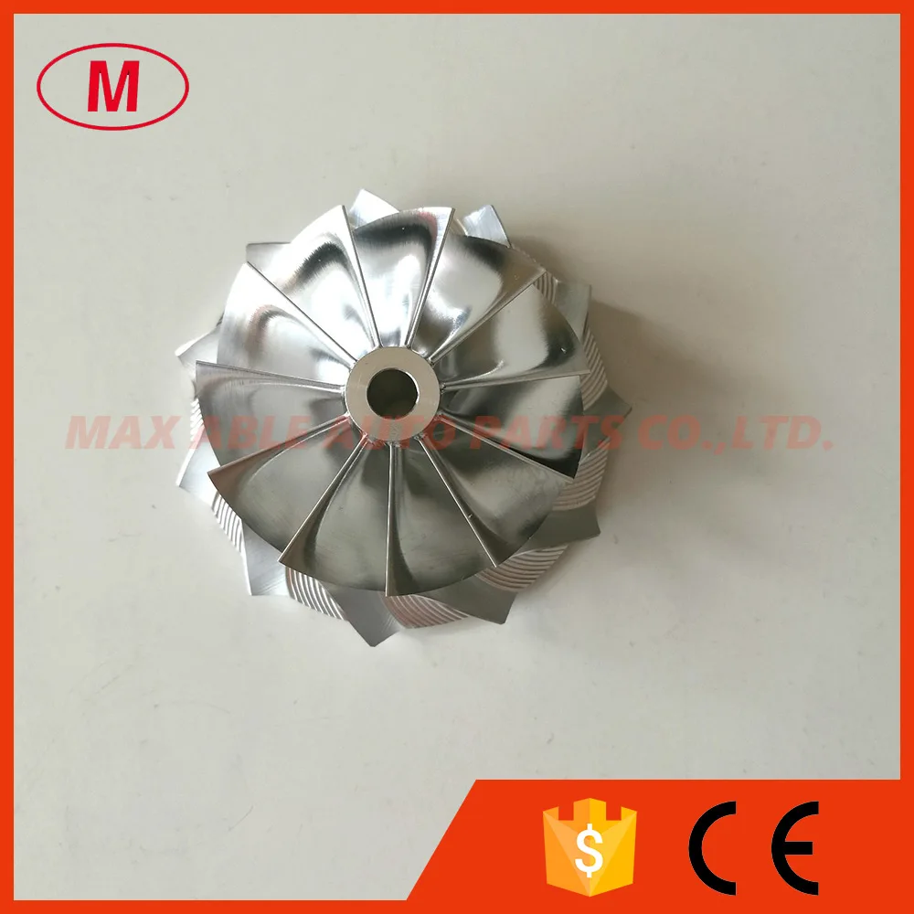 

RHF5HB High Performance Turbo Aluminum 2024/Milling/Billet compressor wheel 49.62/61.98mm 11+0 blades For Subaru VF22 Upgrade