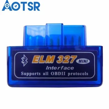 

V2.1 Super MINI ELM327 Bluetooth OBD2 Wireless ELM 327 Multi-Language Works ON Android/PC INI ELM327 HHOBD HH OBD Bluetooth OBD2