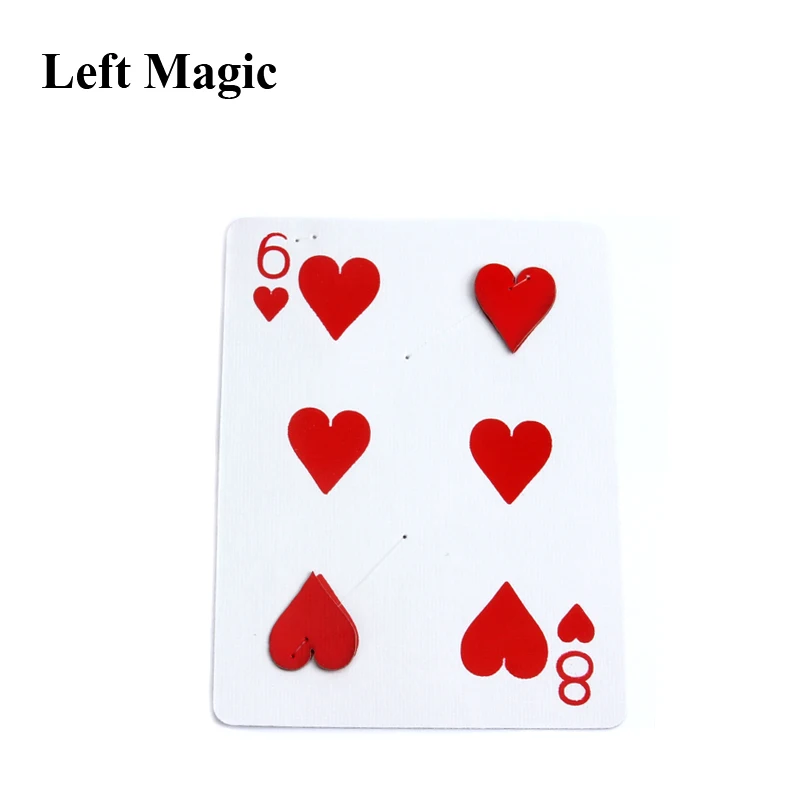 Фантастические 6-8 движущихся точек карты для волшебный трюк крупным планом магические трюки карта для профессионального волшебника Магия C2024