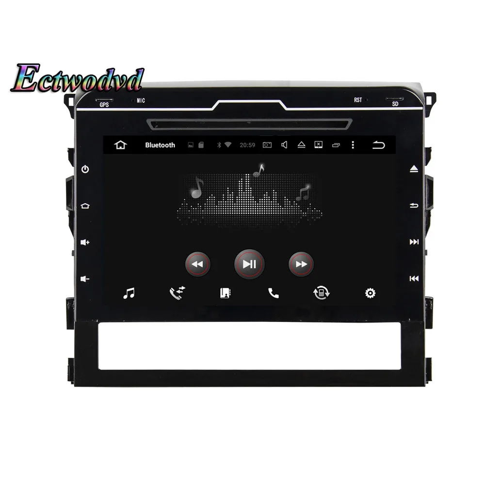 Clearance Ectwodvd Octa Core 4G RAM 64G ROM Android 9.0 Car Multimedia DVD Player GPS HeadUnit for Toyota Land Cruiser 2016 2017 2018- 14