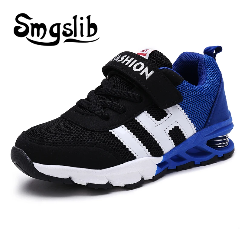 

Smgslib Kids Shoes Boys Girls Spring Autumn Damping Outsole Slip Patchwork Breathable Running Kids Sneakers Children Casual Shoe