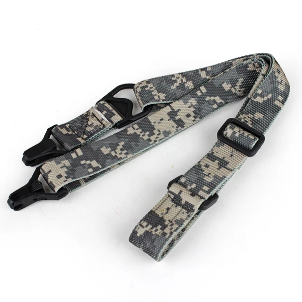 

Military CS inclined shoulder sling outdoor tactical gun rope high quality elastic rope Multi-function two point on the rope