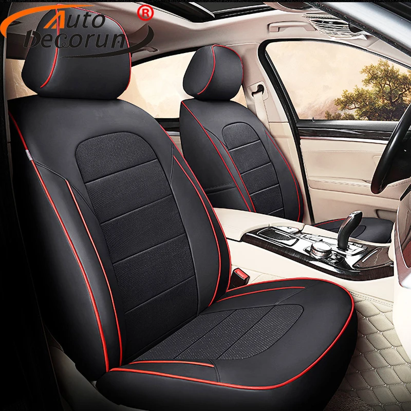AutoDecorun Custom Fit Genuine Leather Seat Covers for Lexus GX460