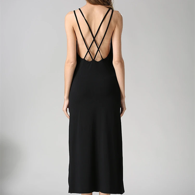 Черное длинное платье SML с открытой спинкой и вырезом на спине|long maxi|maxi dresslong maxi dress