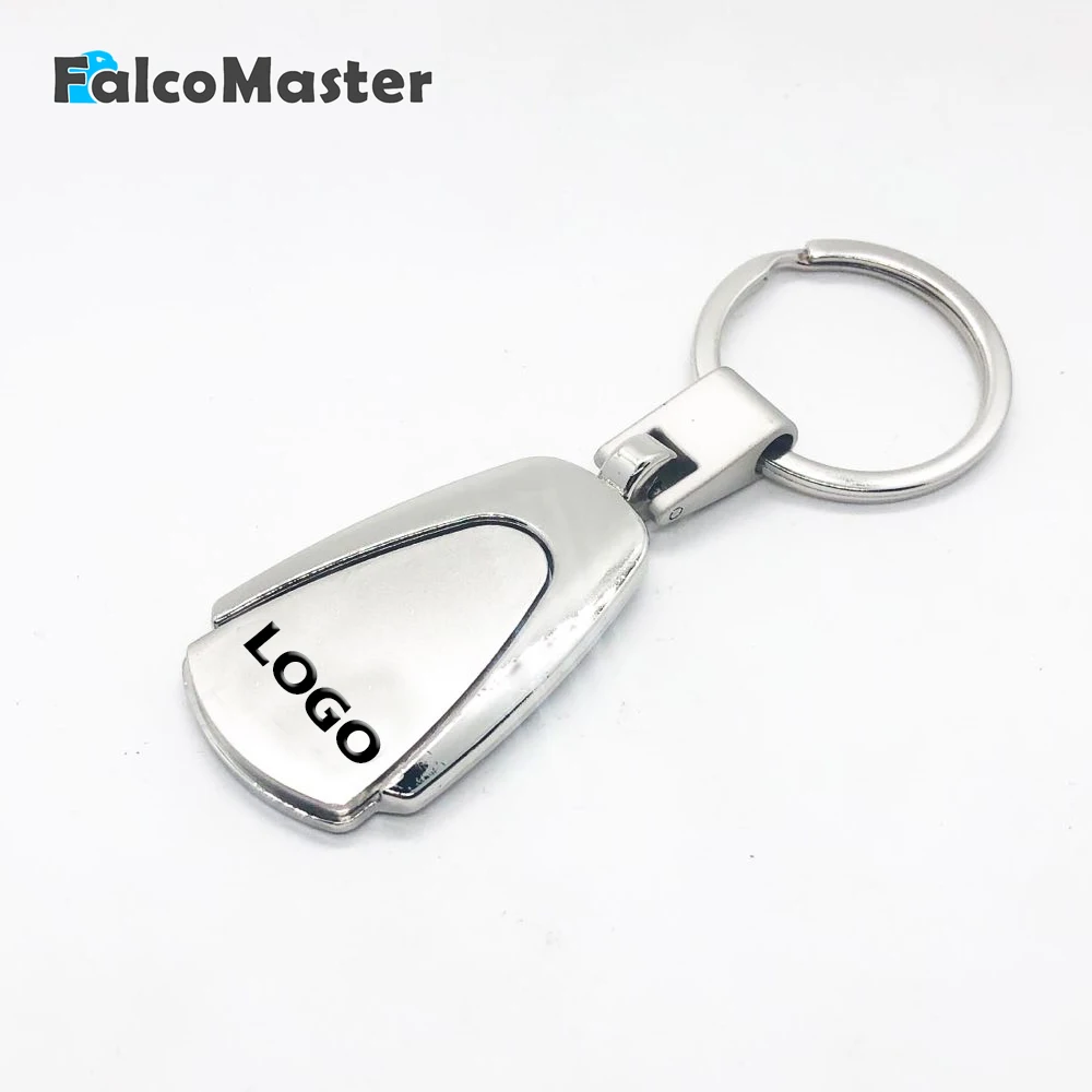 Car Logo Keyrings Auto Metal Key chain Key Ring For RENAULT FIAT JEEP MG SEAT