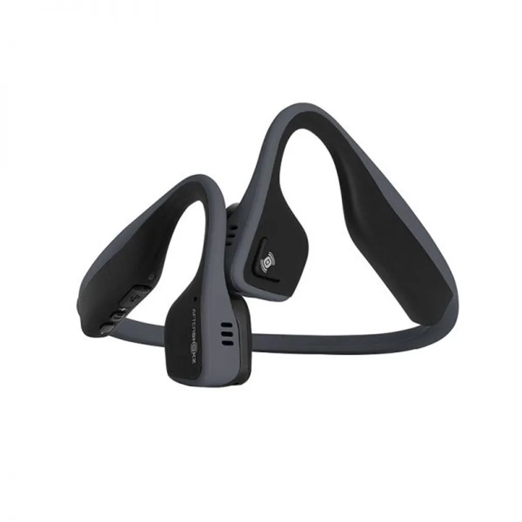 Bluetooth наушники с шумоподавлением Беспроводные Aftershokz AS600 titanium Air открытые костной