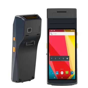 

Portable Handheld Electronic Smart 1D Laser 2D Barcode scanner qr code PDA Terminal android Thermal printer