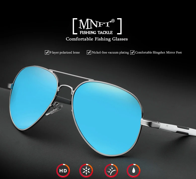MNFT 1 комплект мужские спортивные уличные рыболовные поляризованные солнцезащитные очки для вождения, велосипедные очки, походные очки для кемпинга