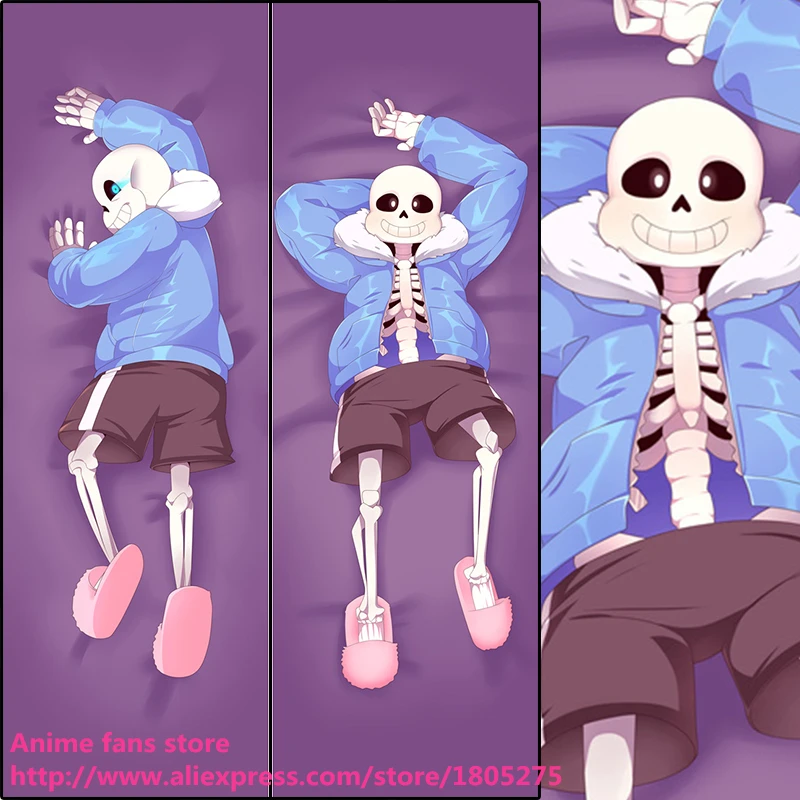 かわいいアニメundertaleのキャラクターsans Friskゲーム枕枕ケースカバー装飾抱きボディ寝具 Pillow Bed Bedding Babiespillow Cooler Aliexpress