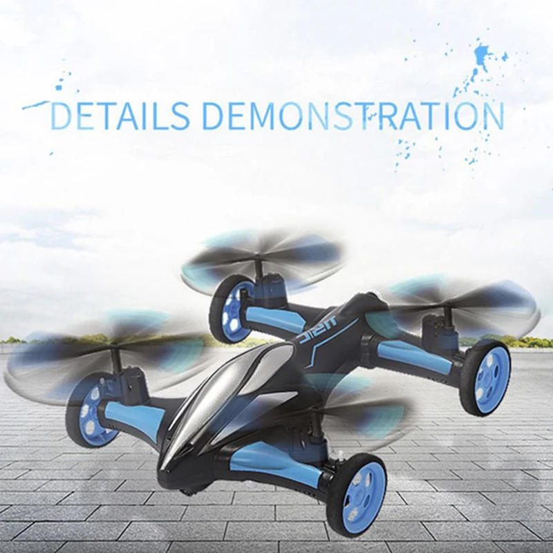 

JJRC H23 2.4G 4CH 6-Axis Gyro Air-Ground Flying Car One Key Return RC Drone Quadcopter with 3D Flip Headless Mode RC hobby toy