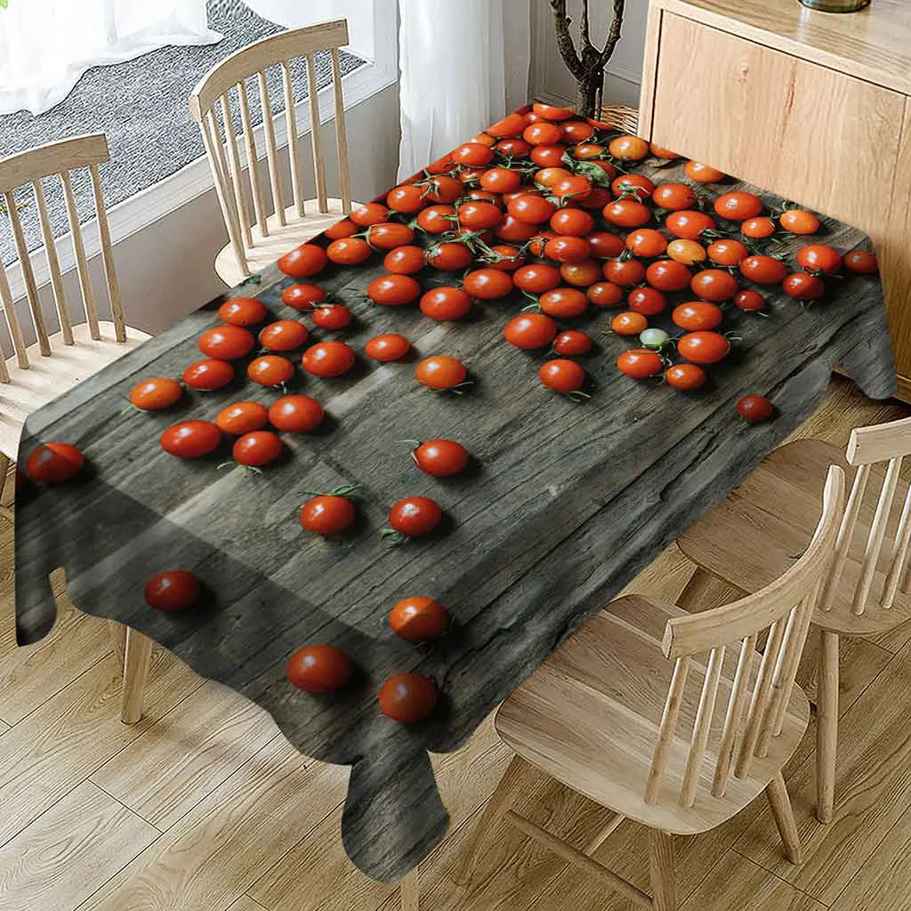 

Happy Valentines Day Wall Tapestry Home Decor fruit Tablecloth Print Rectangle Table Cover home decoration accessories modern
