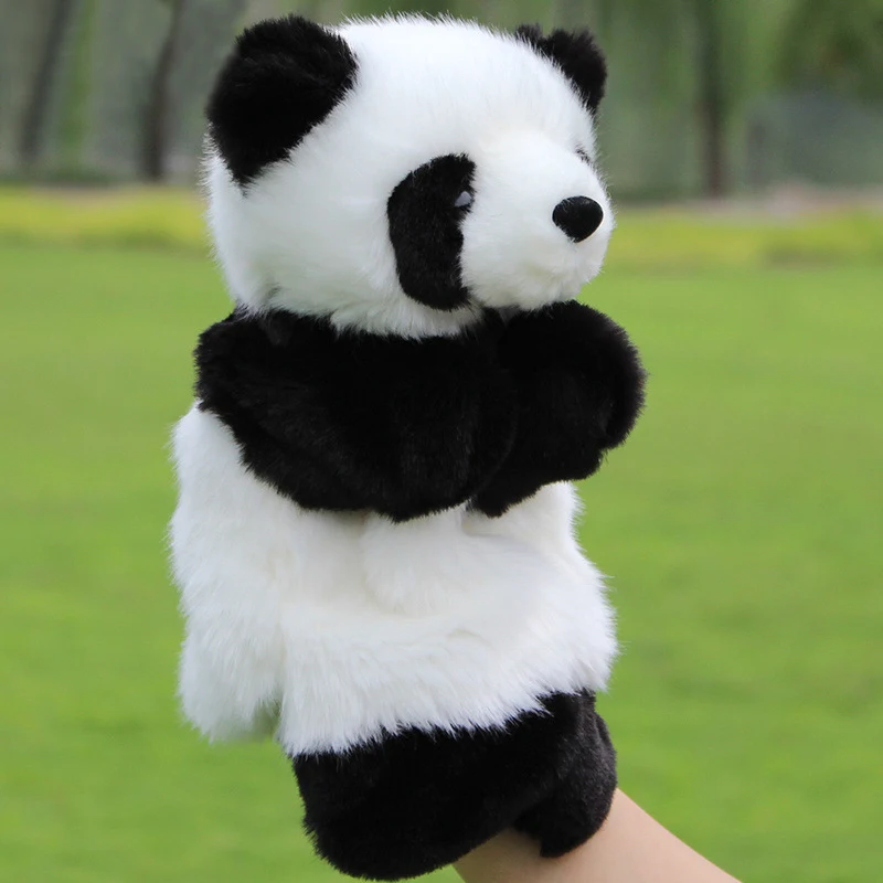 Baby Cute Plush Hand Puppets Panda Hand Puppet Animals Series Toys for