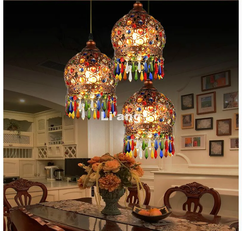 Us 134 94 15 Off Free Shipping Antique Red Color Crystal Pendant Lamps Lighting Bohemian Style Semicircel Iron Ceiling Lamp Ac 110 240v In Us 134 94 15 Off Free Shipping Antique Red Color Crystal Pendant Lamps Lighting Bohemian Style Semicircel Iron Ceiling Lamp Ac 110 240v In