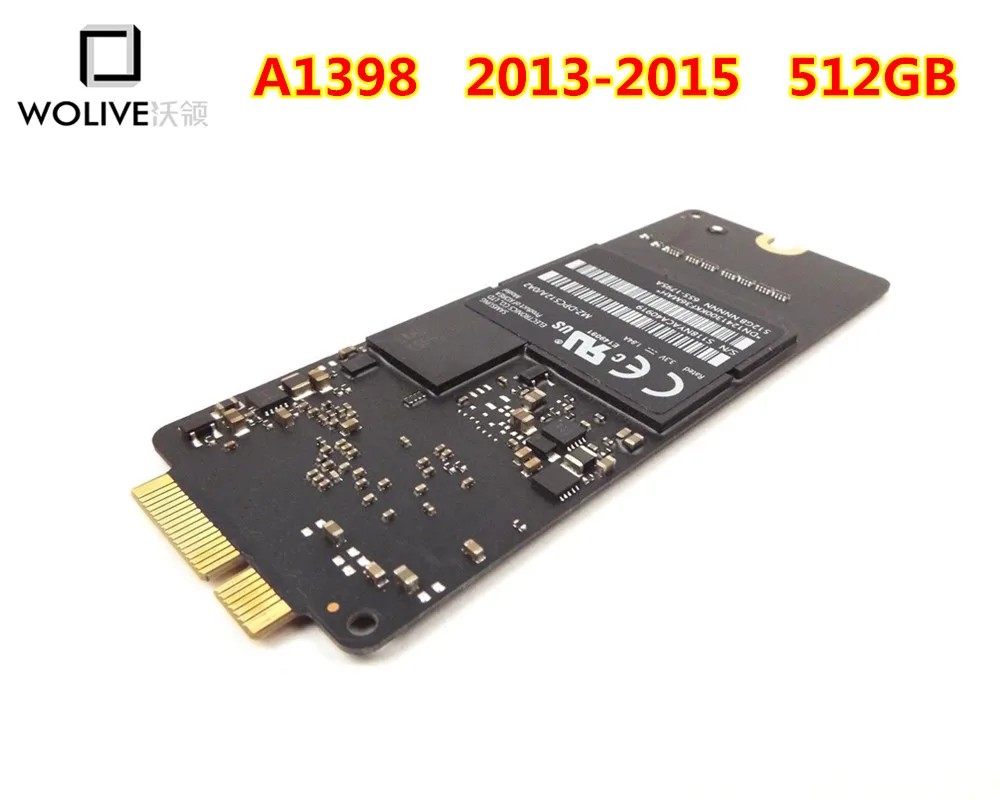 

SSD Solid State Drive 512GB for MacBook Pro 15" A1398 Late 2012