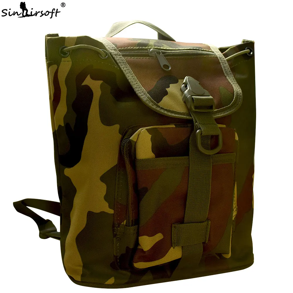 SINAIRSOFT тактическая открытый нейлоновая молния ремень Molle рюкзак спорта туристические рюкзаки кемпинг Пеший Туризм Камуфляж сумки LY0029