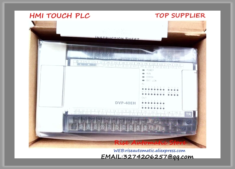 DVP40EH00R2 Delta PLC 24DI 16DO relay output New Original new original dvp16xn11r delta plc 16do relay output digital module