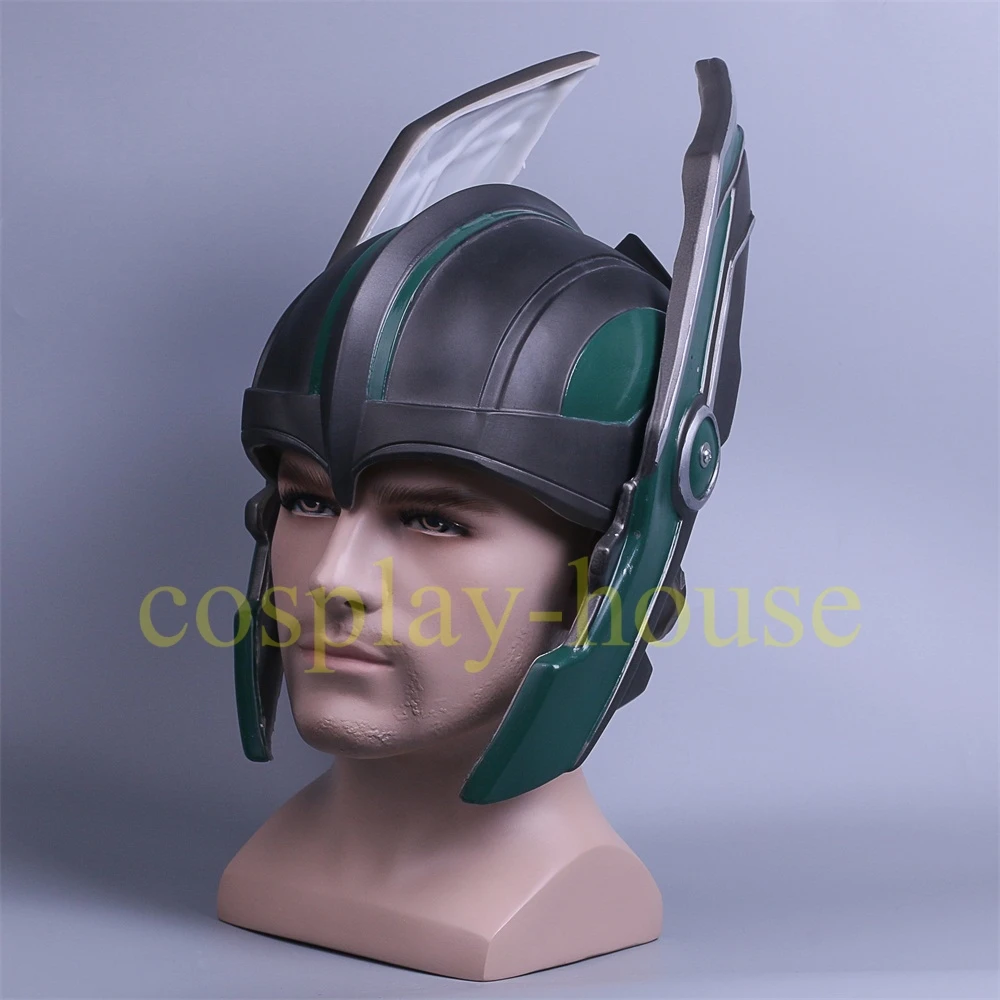 Helmet Thor 3 Ragnarok Helmet Cosplay Thor Helmet PVC Mask Handmade Halloween Mask Caps New (3)