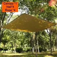 lightweight waterproof ripstop outer cover shelter tent tarpaulin tent hammock camping out door tourismtent accessory