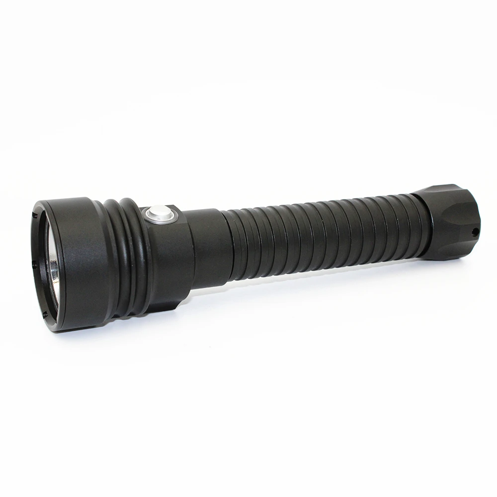 Lanterna de Mergulho Brilhante de Caça de Mergulho com Escurecimento sem Passo 26650 + Carregador Uranusfire Lâmpada Super Bateria Usb Xhp70 4 High Quality Luzes e Iluminação