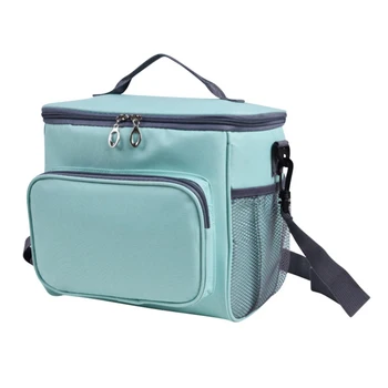 

Solid Waterproof Insulated Thermal Bag Portable Tote Lunch Bag Food Storage Bag Outdoor Picnic Container