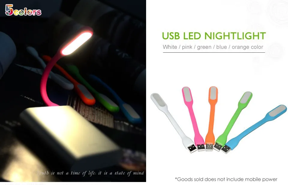 Светодиодный ночной Светильник USB кабель 5 V, лампа для чтения книг, защита глаз мини настольный светильник ing для ПК Тетрадь Питание для работы и учебы