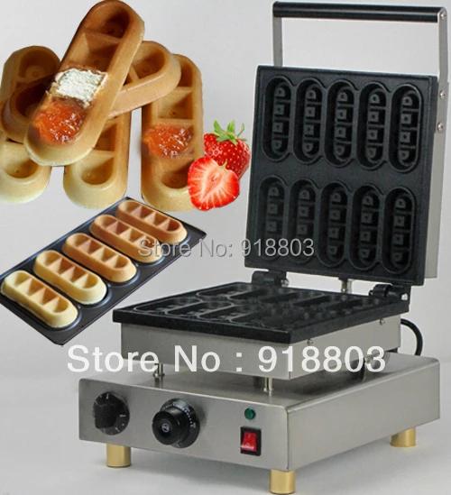 110v 220v Electric Waffle Sticks Maker Machine Baker Ironin Waffle