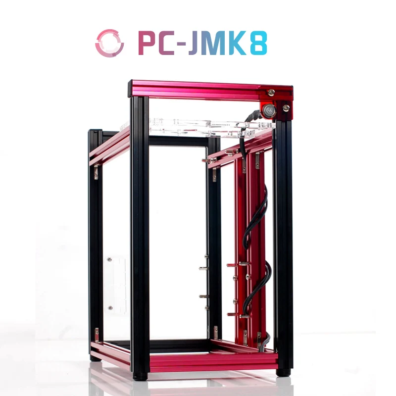 QDIY PC JMK8 новый продукт ATX алюминиевые строительные блоки DIY вертикальные с водяным