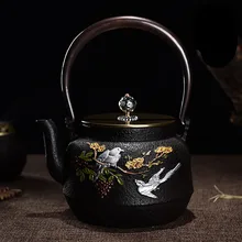 Япония Южная железные горшки ручной работы чугунные горшки свинья железный горшок здоровья чайник электрическая плита для керамической посуды чайный набор