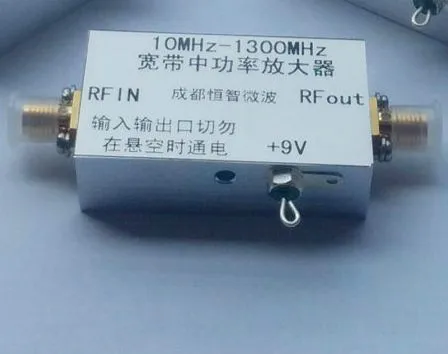 

Broadband RF Power Amplifier Microwave Power Amplifier 10-1300MHz High Frequency Amplifier