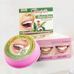 Удаление пятен уменьшает аллергические Зубы Отбеливание зубов Антибактериальная травяная зубная паста 25 г TY99