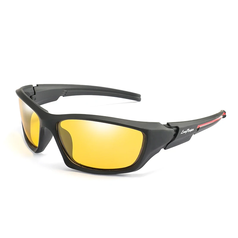 Поляризационные солнцезащитные очки для мужчин, для ночного видения, для вождения, спортивные, солнцезащитные очки для женщин, для отдыха, Роскошные, фирменный дизайн, Gafas, с логотипом, longkeader