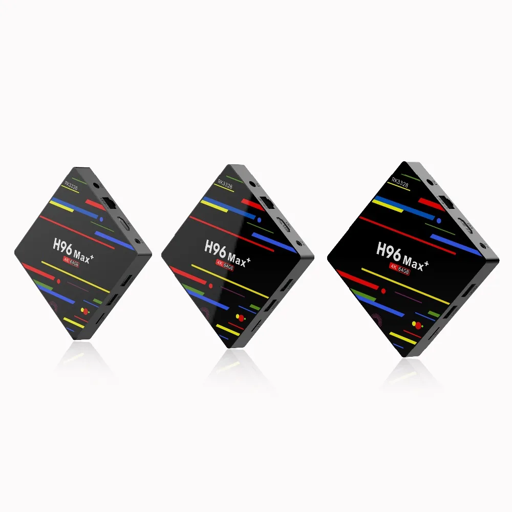 H96 MAX+ 4K tv box android 8.1smart RK3328 Quad-Core 4GB RAM 64GB ROM 2.4G 5G WiFi H.265 Set Top Box HDR10 USB3.0 Media Player H96 MAX+ 4K tv box android 8.1smart RK3328 Quad-Core 4GB RAM 64GB ROM 2.4G 5G WiFi H.265 Set Top Box HDR10 USB3.0 Media Player