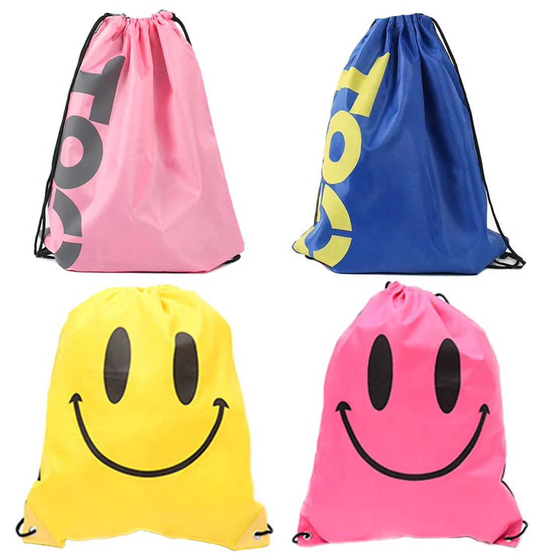 

Colorful Portable Sports Bag Waterproof Swimming Bag Backpacks Double Layer Drawstring Sport Travel Shoulder Bags