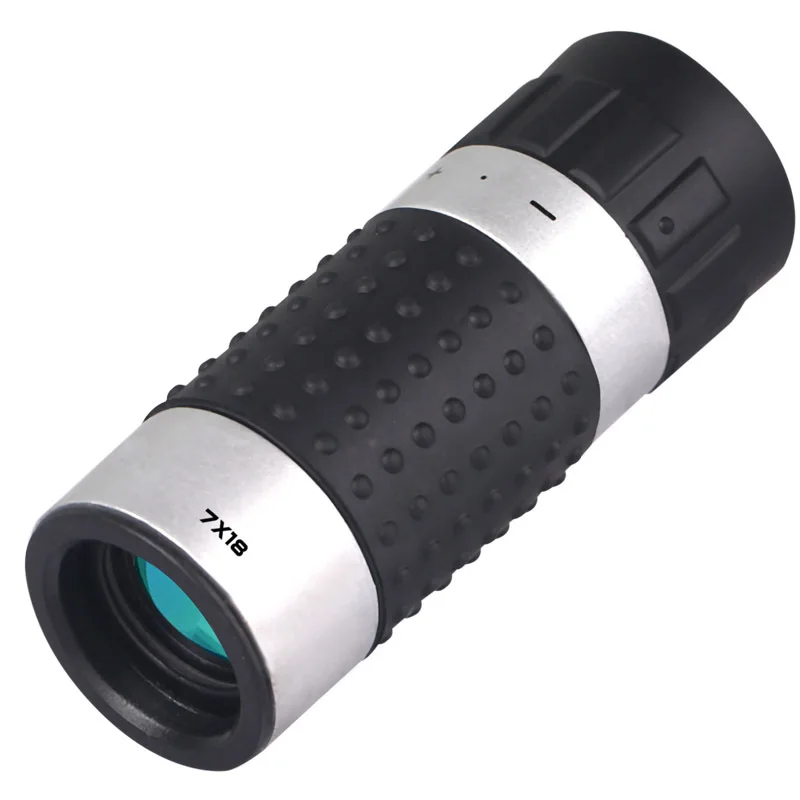 Multifunction 7X18 Monocular Telescope Mini Focus Telescope Zoomable