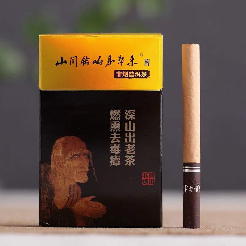 2016 New Chinese Tea Natural Puer Tea Smoke Cigarette Tea Health Green